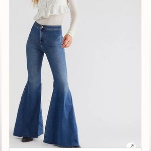 Free People Just Float On Flare Jeans
